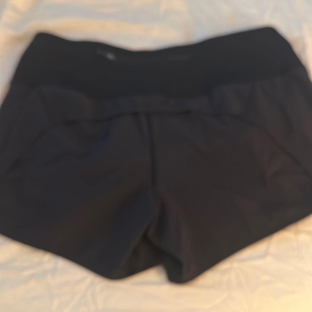 Black lululemon shorts